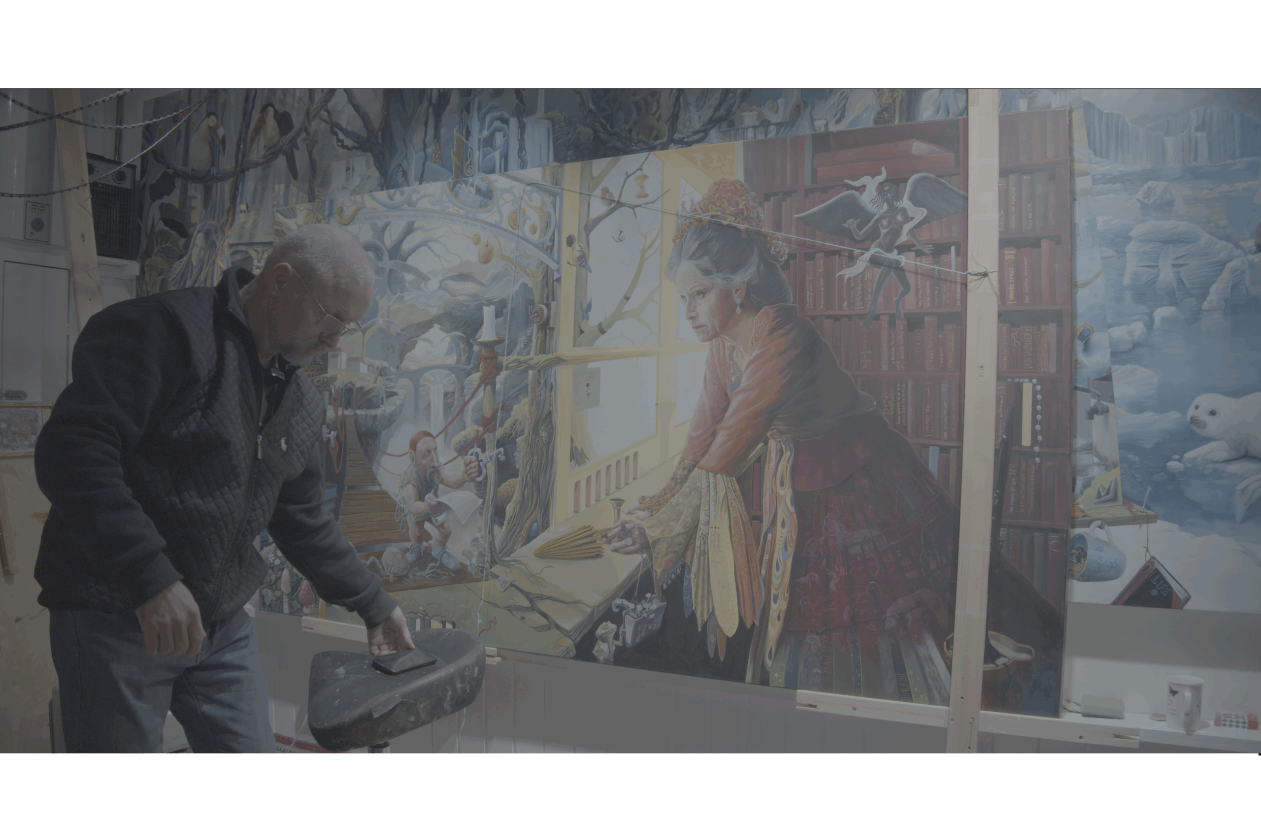 Maleren af Verden udstiller d.7 december